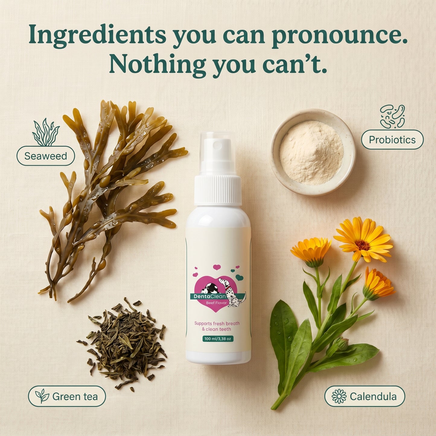 CuddiPaws™ Oral Care Spray